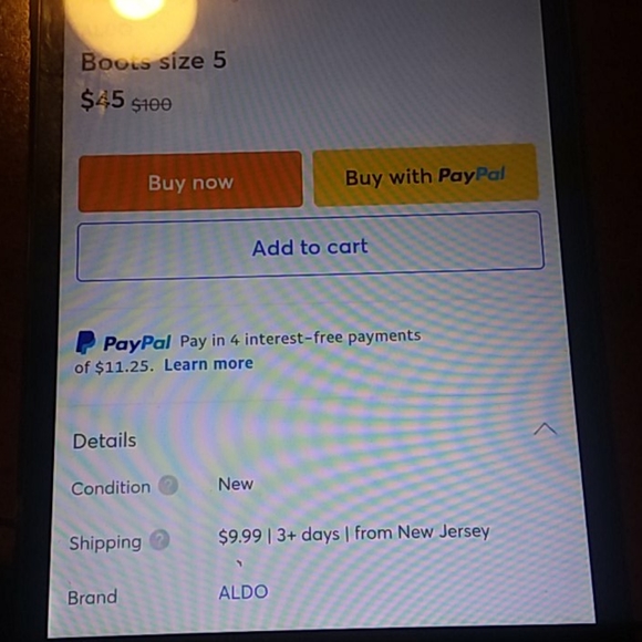 BLACK ALDO BOOTS - Picture 14 of 15